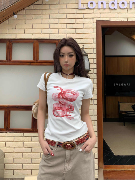 Playera Casual Estampada Slim Fit para Mujer - Image 10