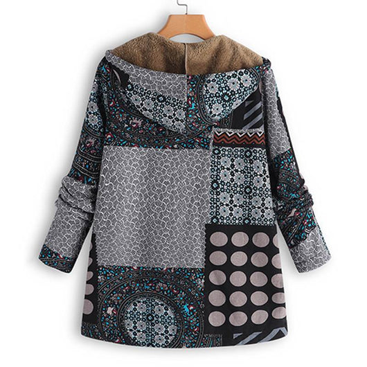 Chaqueta Casual Cálida con Estampado - Image 10