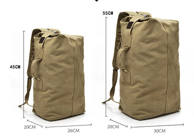 Mochila de Viaje Grande para Hombre - Bolsa de Lona Multifuncional - Image 15