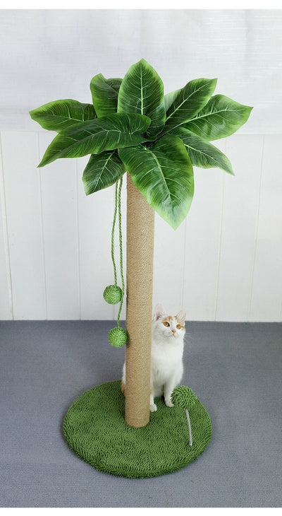 Rascador Doble con Bolas Colgantes para Gatos - Tabla de Sisal - Image 11