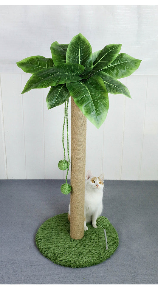 Rascador Doble con Bolas Colgantes para Gatos - Tabla de Sisal - Image 11