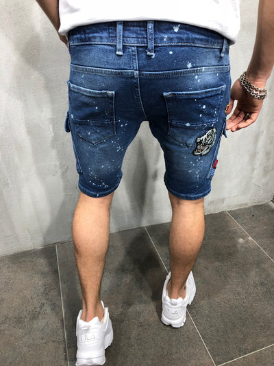 Shorts con Insignia para Hombre - Image 3