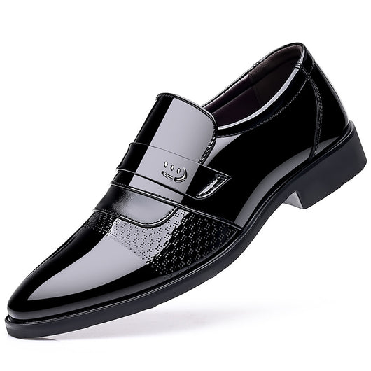 Zapatos Oxford Casuales de Cuero Charolado para Hombre - Image 10