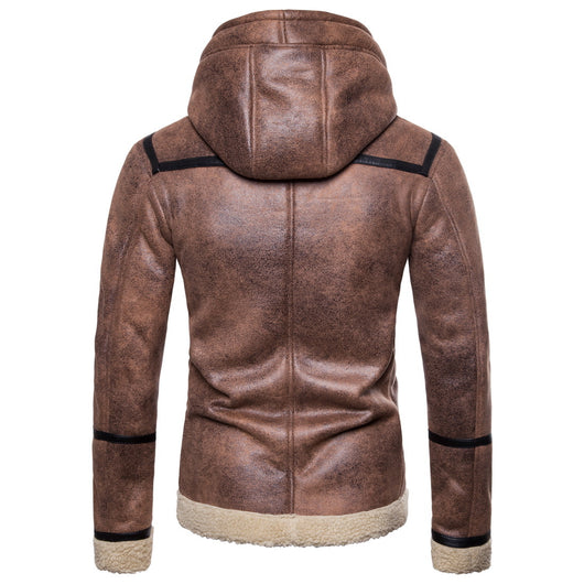 Ropa de Cuero Europeo y Americano de Tendencia - Image 3