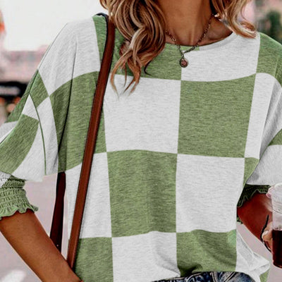 Suéter Cuello Redondo Mujer Casual Versátil