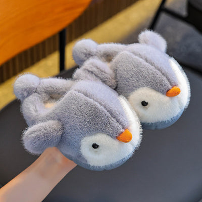 Pantuflas Térmicas Pingüino Esponjosas para Niños y Niñas - Image 11