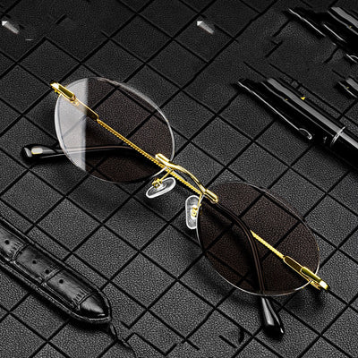 Gafas de Cristal Rojo sin Marco