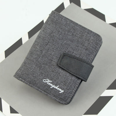Billetera Corta Hombre Múltiples Compartimentos Estilo Casual - Image 12