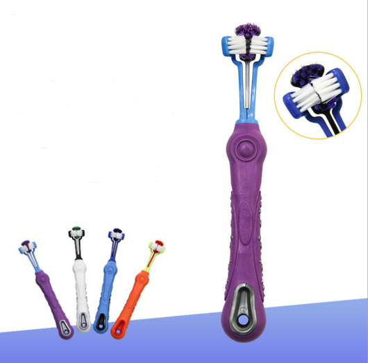 Cepillo Dental Triángular para Perros - Limpieza Profunda y Aliento Fresco - Image 3