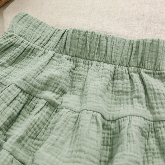 Falda Corta para Niña 100% Algodón Puro - Cómoda y Adorable - Image 6