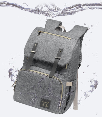 Mochila Maternal Térmica Impermeable con Carga USB y Calentador de Biberones - Image 10