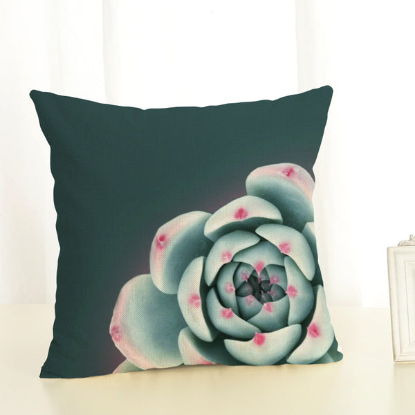 Funda de Almohada de Lino con Respaldo - Cojín Abrazo Confort