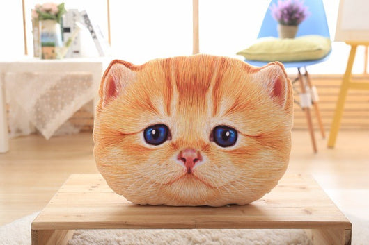 Almohada Gato Peluche 40-50cm | Cojín Coche y Sofá Adorable - Image 3