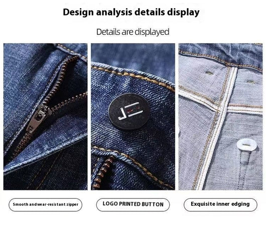 Pantalones Jeans Loose Straight Casual para Hombre - Image 17