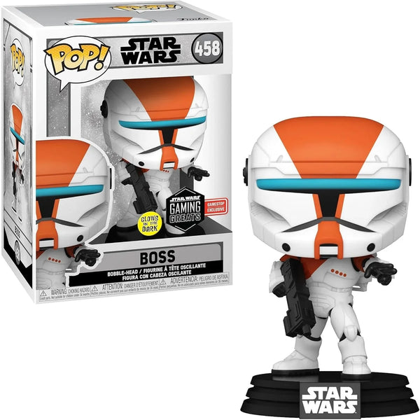 POP! Star Wars: Republic Commando - Boss (Glow) Vinyl Figure - Tekeno