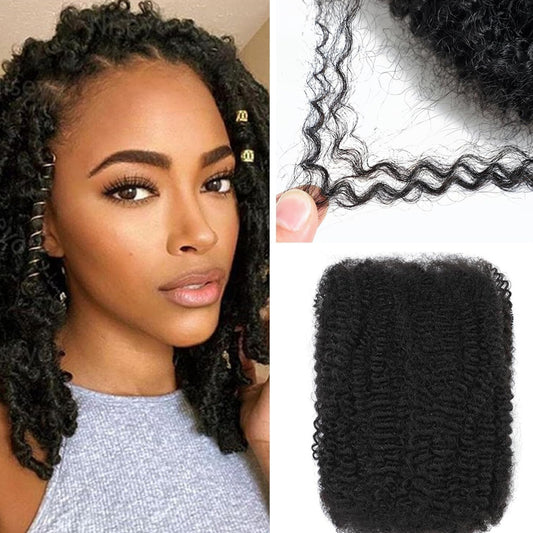 Extensiones de Cabello Crochet 4C Tejido Natural Color Auténtico