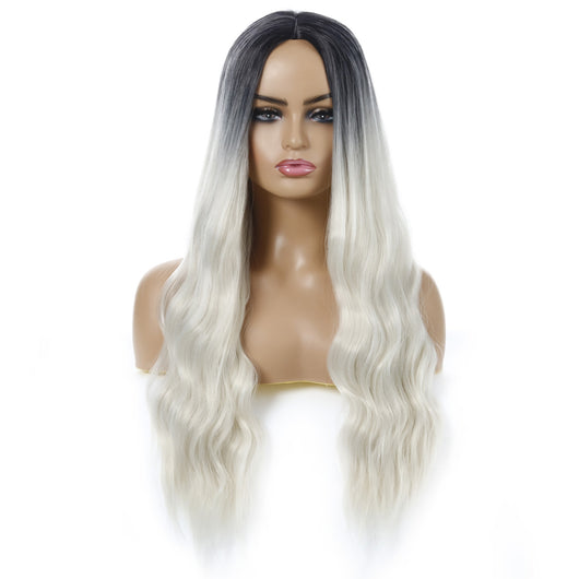 Peluca Ondulada para Mujer - Cabello Rizado Europeo y Americano - Image 12