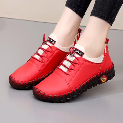 Zapatillas Blancas Casuales con Suela Elástica y Diseño Moderno - Image 13