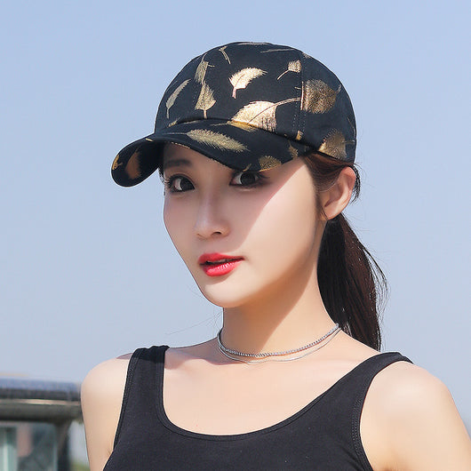 Gorra de Béisbol Unisex con Detalles Dorados para Primavera y Verano - Image 12