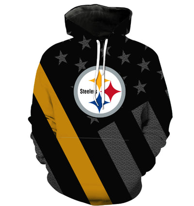 Sudadera Hoodie Unisex 3D Estampado Pittsburgh - Diseño Moderno y Cómodo - Image 8