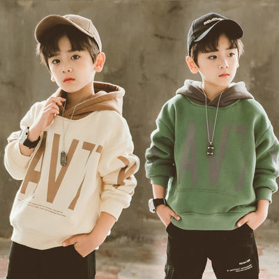 Chaqueta Acolchada con Forro de Terciopelo para Niños - Otoño e Invierno - Image 10