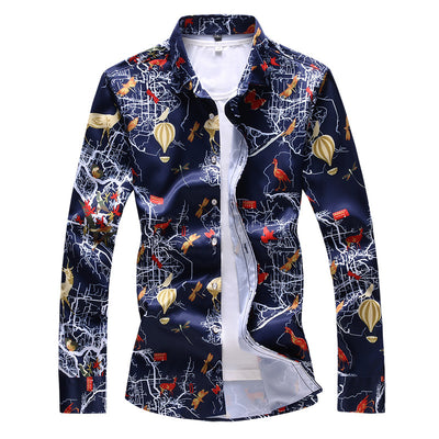 Camisa Estampada de Manga Larga - Image 5