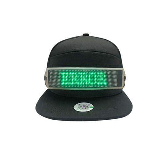 Gorra LED Publicitaria con Pantalla Flexible y Control por App - Image 3