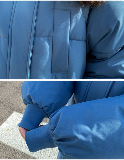 Chaqueta Puffer Acolchada de Plumón Suelta para Mujer - Image 27
