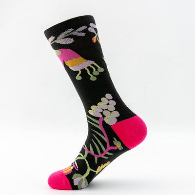 Calcetines Medianos para Hombre con Combinación de Colores - Image 19