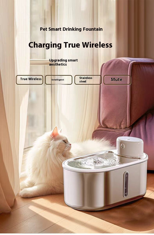 Fuente de Agua Automática para Mascotas con Sensor Infrarrojo - Image 8