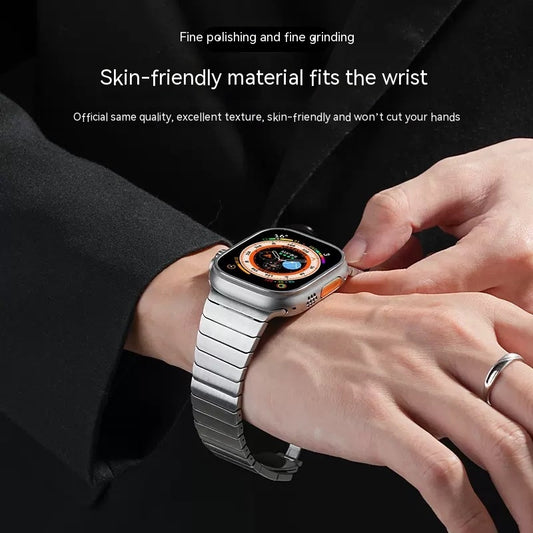 Correa de Reloj Acero Inoxidable - Pulsera Metálica Premium 87