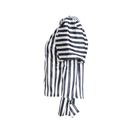 Blusa Cuello Redondo con Diseño Linterna - Image 6