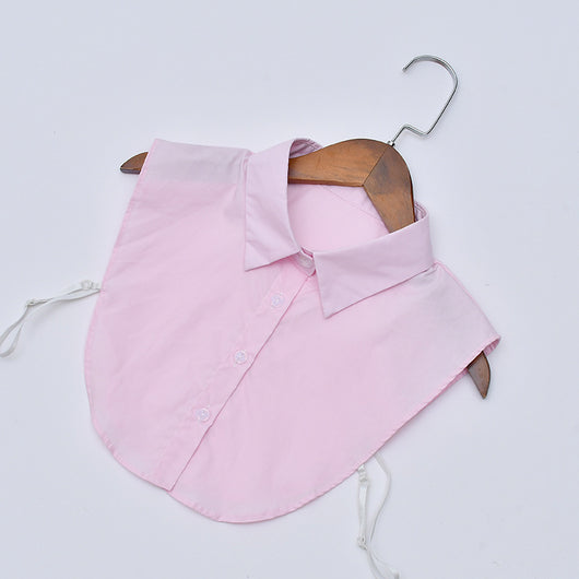Cuello Falso Retro de Algodón con Encaje Desmontable para Mujer - Image 90
