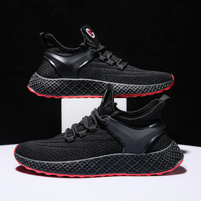Zapatos Casuales Deportivos Hombre Malla Transpirable Tejido Volador - Image 10
