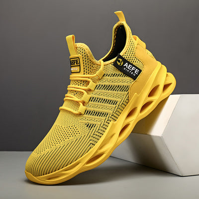 Zapatillas Deportivas Cómodas Estilo Coreano Talla Grande Hombre Malla Transpirable - Image 3