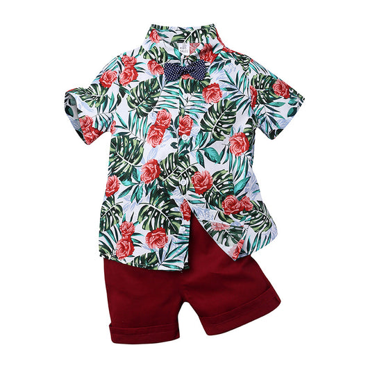 Conjunto de Dos Piezas: Playera Infantil Estampada de Manga Corta - Image 12