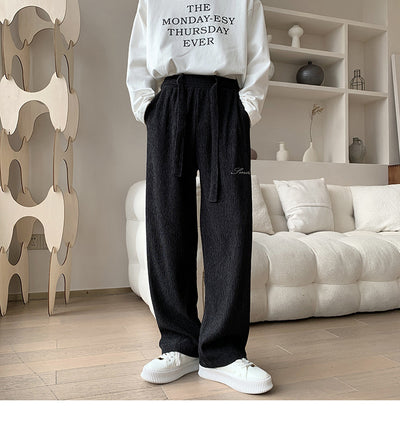 Pantalones Anchos Plisados Holgados - Image 15