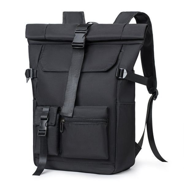 Mochila de Viaje Gran Capacidad en Tela Nylon Resistente