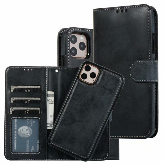 Funda de Cuero Retro con Cierre Magnético para Teléfono - Image 32