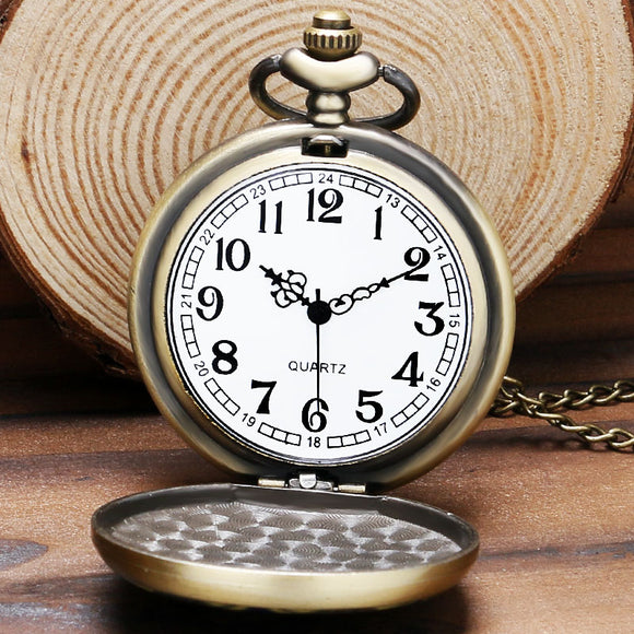 Reloj de Bolsillo Flor de Diamante