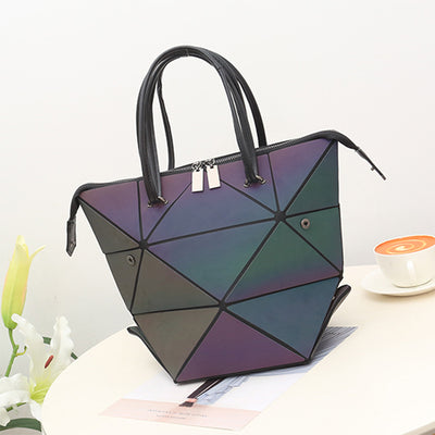 Bolso Geométrico Luminoso Plegable con Cambio de Colores - Image 7