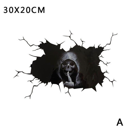Adhesivo de Calavera para Pared - Decoración Halloween - Image 10