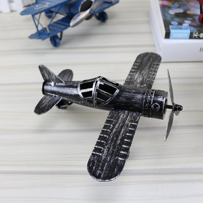 Modelo de Avión Vintage en Hierro Forjado Artesanal - Image 5