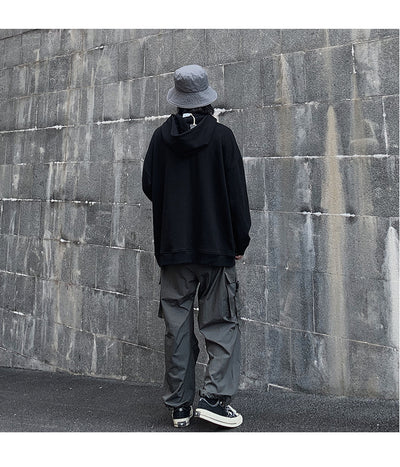 Sudadera con capucha de algodón suave y relajada - Image 14