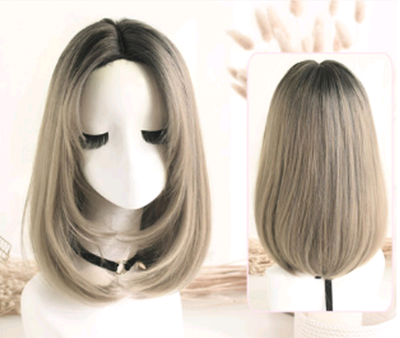 Peluca Larga Liso Realista - Cabello Sintético de Moda - Image 8