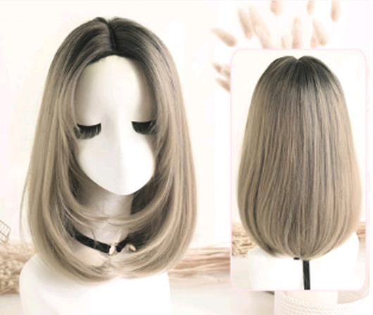 Peluca Larga Liso Realista - Cabello Sintético de Moda - Image 8