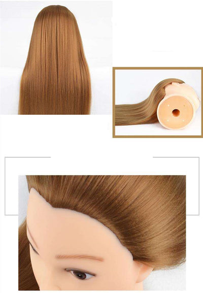 Cabeza de Práctica para Corte de Cabello - Entrenamiento Profesional de Peluquería - Image 3