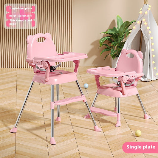 Silla de Comer Multifuncional Plegable para Niños - Image 8