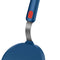 Silicone Pancake Spatula Turner for Cooking and Baking- 600°F Heat Resistant Rubber Egg Spatulas (Blue round Spatula)