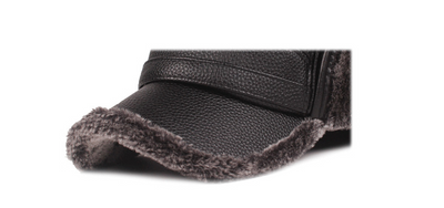 Gorro de Cuero Grueso para Invierno con Protección de Orejas - Image 13